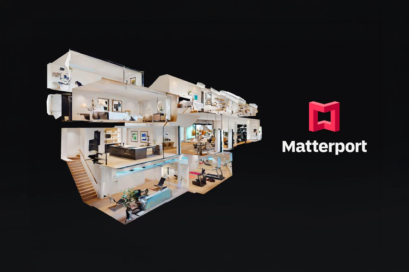 Vue Dollhouse Matterport 3D d'un bien immobilier à Metz — visite virtuelle par Prelud